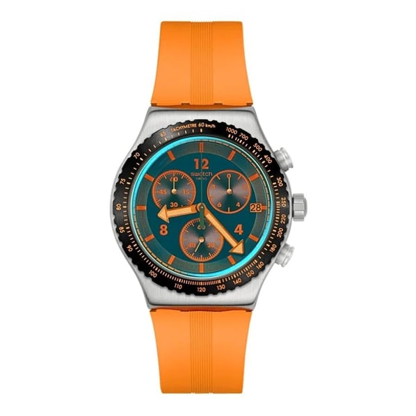 Swatch YVS529  Tangerine Tiger  Erkek Kol Saati