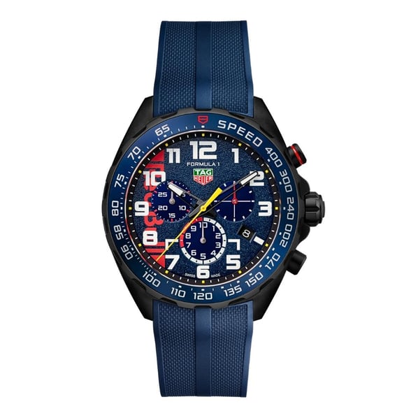 TAG Heuer Formula 1 Chronograph X Oracle Red Bull Racing 43mm Erkek Saati CAZ101AZ.FT8090