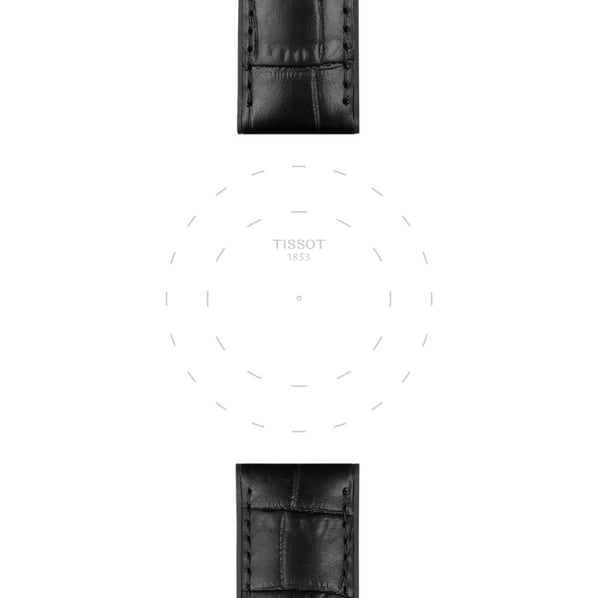 Tissot T852046761 Siyah Deri Kordon 22mm