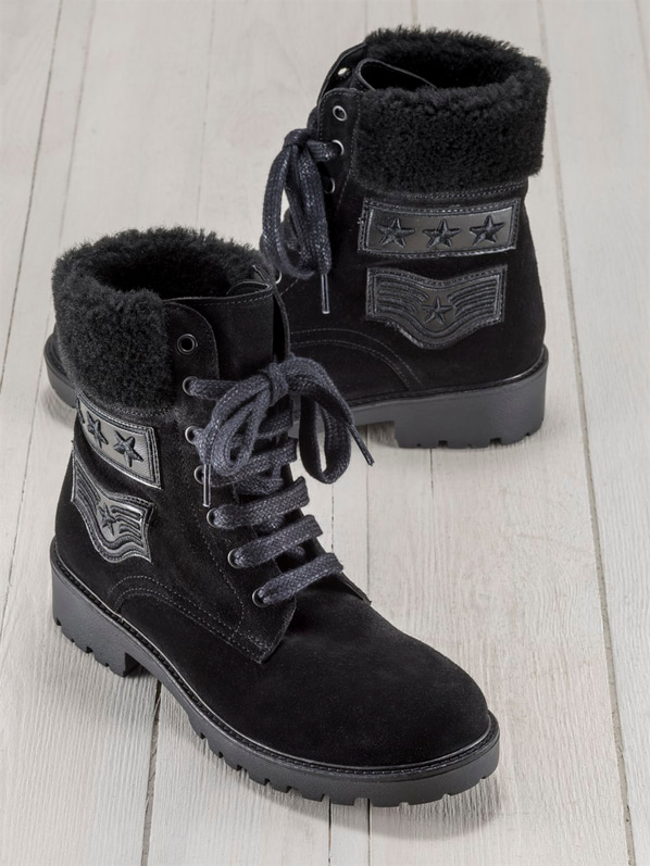 Siyah kadın bot - Elle Shoes