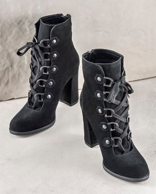 Siyah kadın bot - Elle Shoes