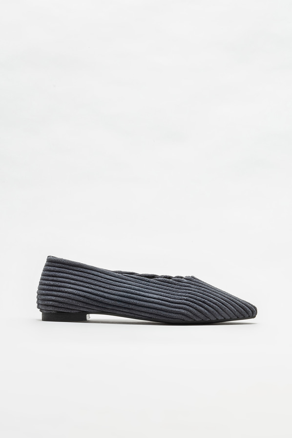 Antrasit kadın babet - Elle Shoes