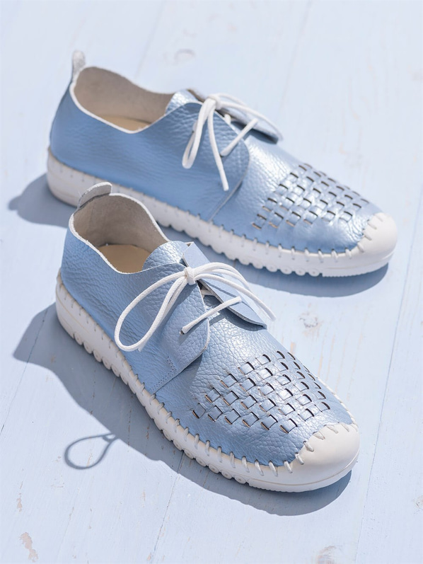 Mavi kadın ayakkabı - Elle Shoes