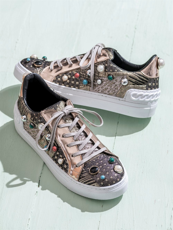 Pudra kadın ayakkabı - Elle Shoes