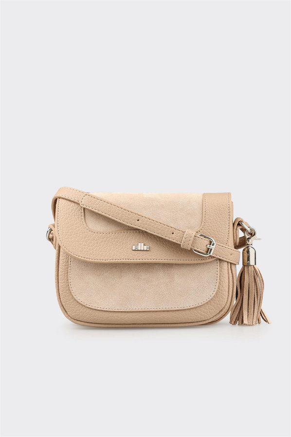 Bej Kadın Çapraz Çanta