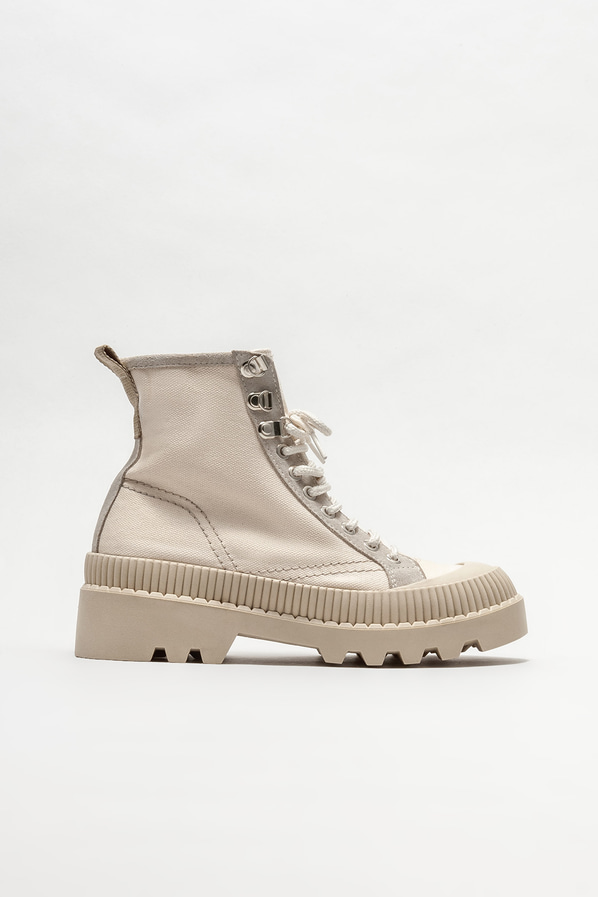 Bej kadın bot - Elle Shoes