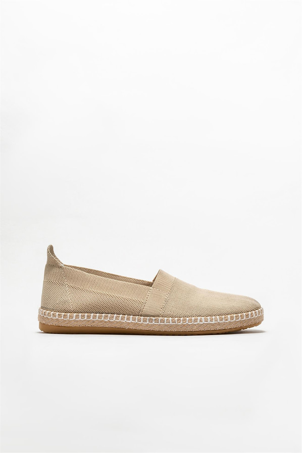Bej erkek günlük ayakkabı, günlük kullanım için - Elle Shoes