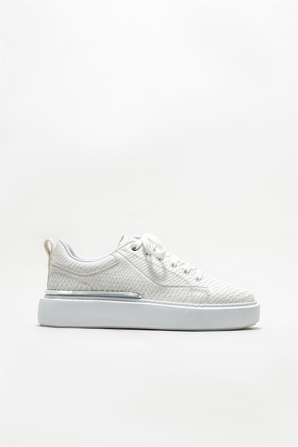 Beyaz erkek spor ayakkabı - Elle Shoes