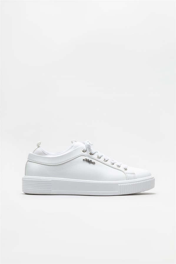 Beyaz erkek spor ayakkabı - Elle Shoes