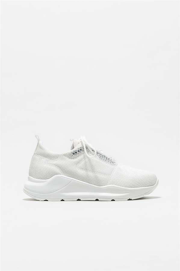Beyaz kadın sneaker - Elle Shoes