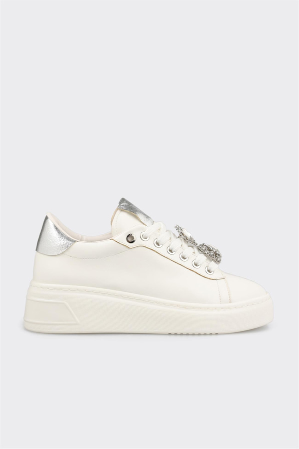 Beyaz kadın sneaker - Elle Shoes
