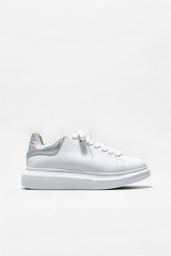 Beyaz kadın sneaker - Elle Shoes