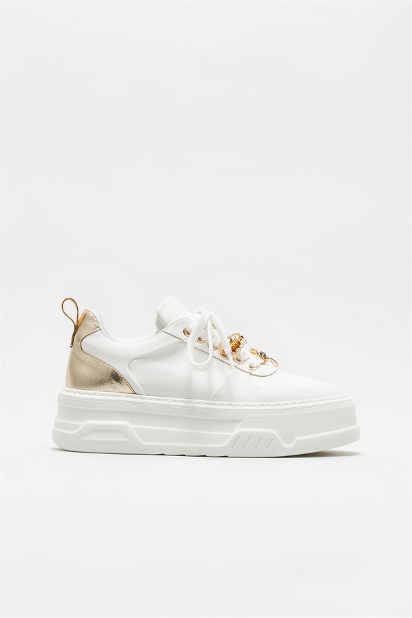 Beyaz kadın sneaker - Elle Shoes