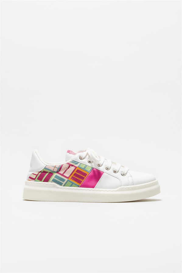 Beyaz kadın sneaker - Elle Shoes