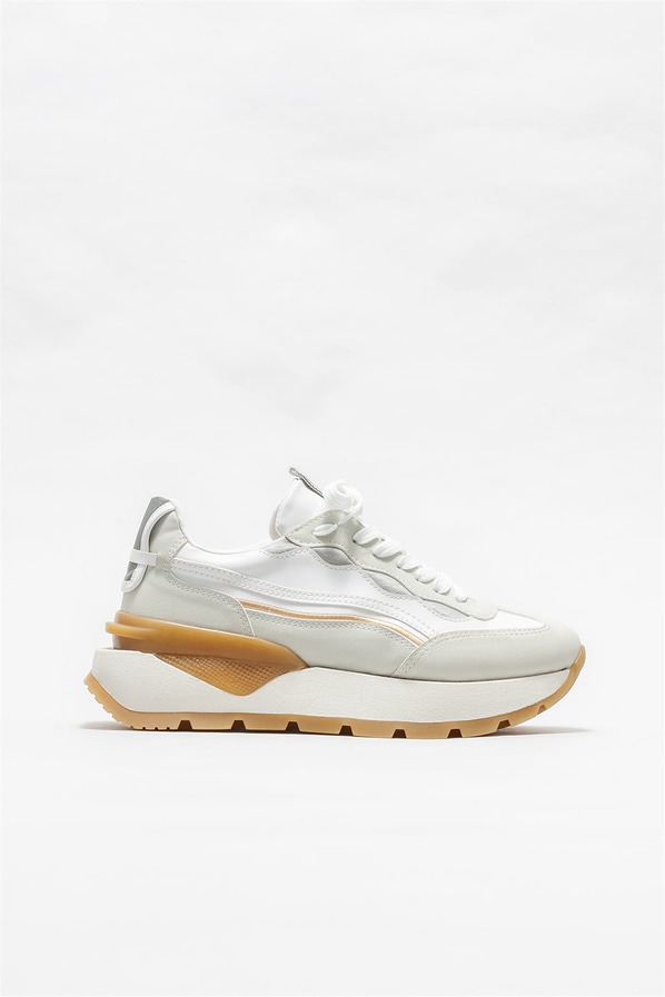 Beyaz kadın spor ayakkabı - Elle Shoes