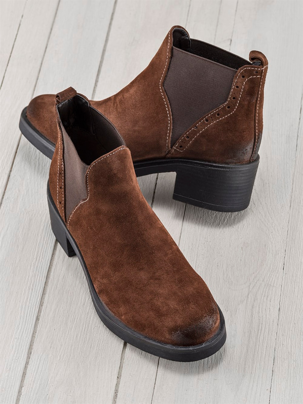 Kahve kadın bot - Elle Shoes
