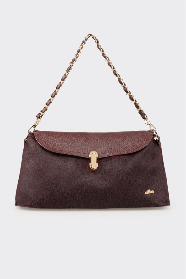 Bordo Kadın Çapraz Çanta