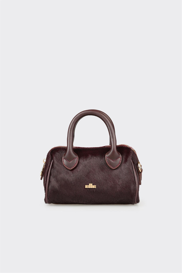 Bordo Kadın Küçük El Çantası