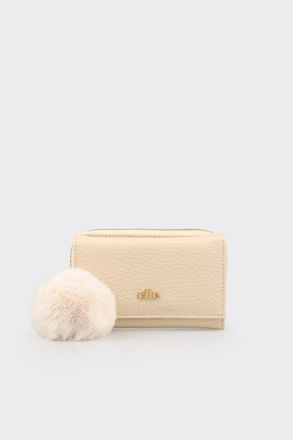 Ekru Kadın Cüzdan