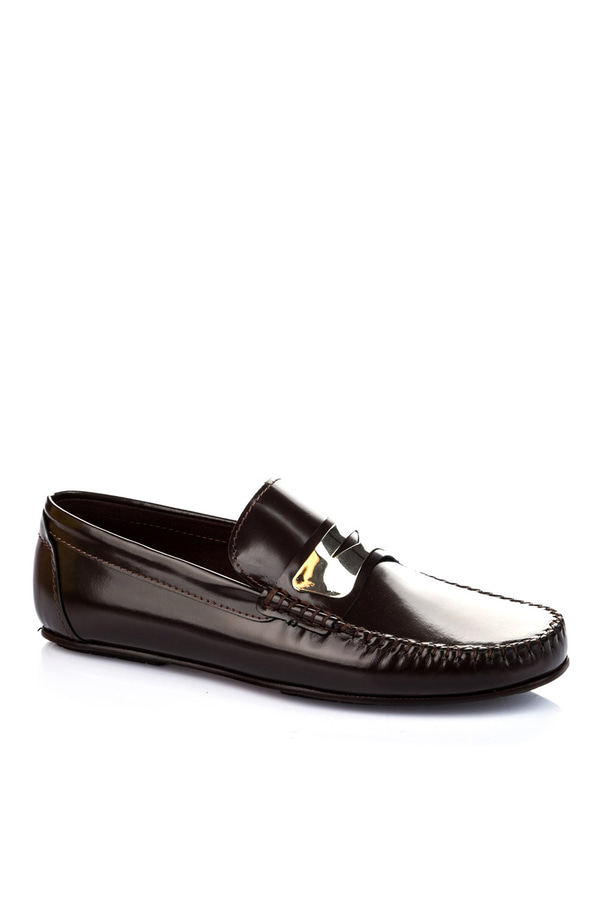 Kahve erkek ayakkabı - Elle Shoes