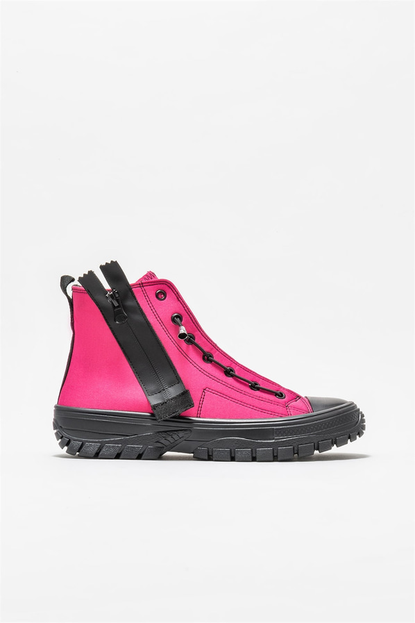 Fuşya kadın bot, günlük kullanım için - Elle Shoes