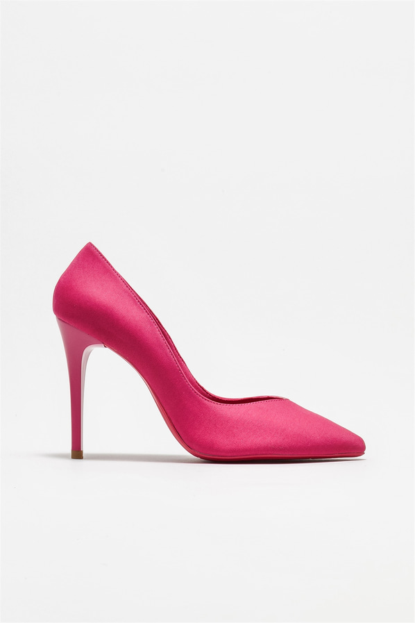 Fuşya kadın stiletto - Elle Shoes