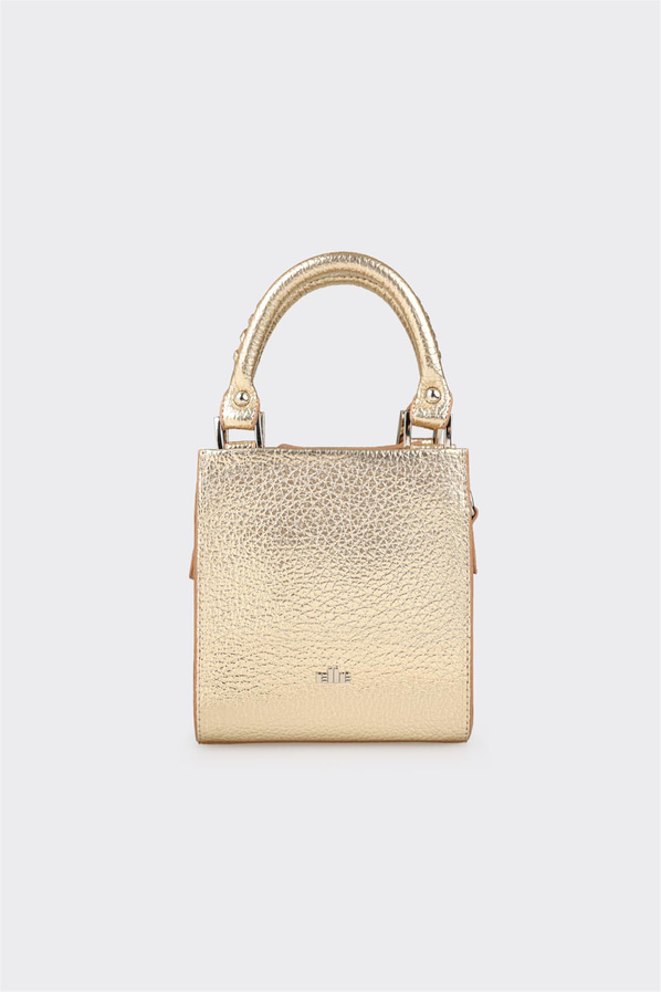 Gold kadın el çantası - Elle Shoes