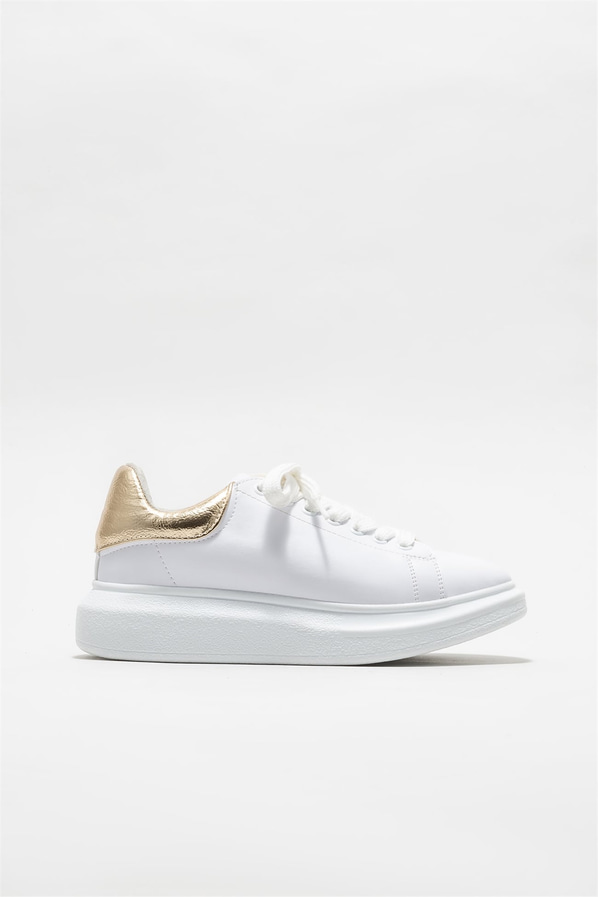 Gold kadın sneaker - Elle Shoes