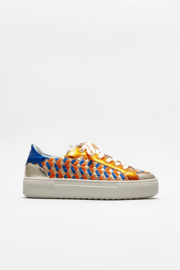 Gold kadın sneaker - Elle Shoes