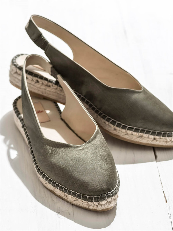 Haki kadın ayakkabı - Elle Shoes