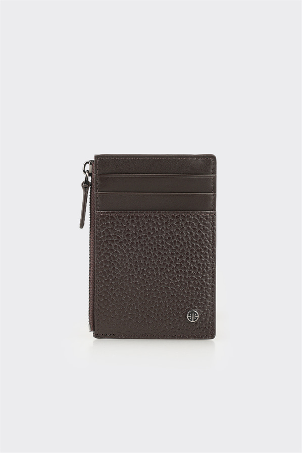 Kahve Deri Erkek Kartlık