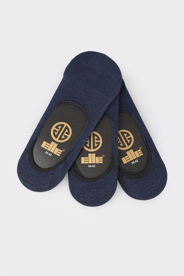 Lacivert babet, ofis stili için - Elle Shoes