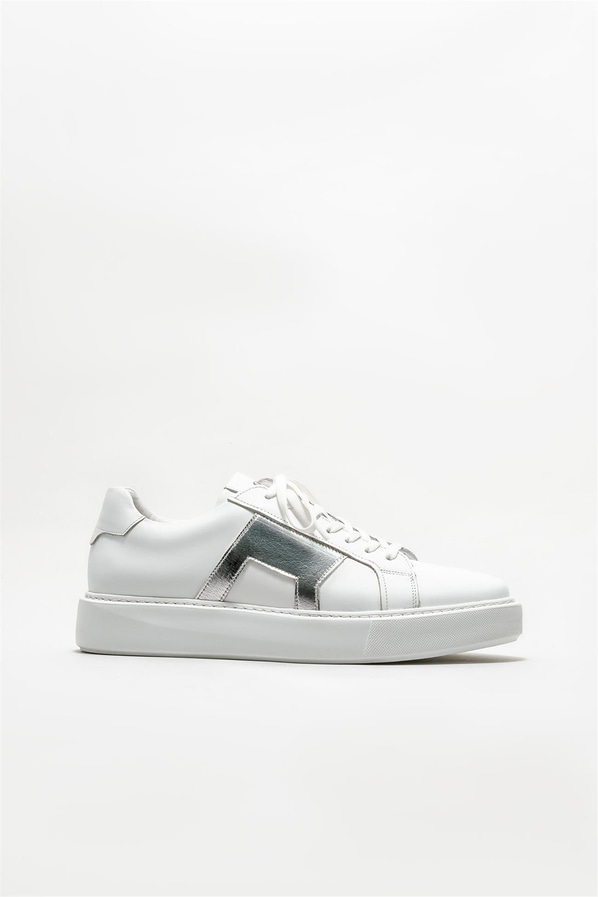 Lame deri erkek spor ayakkabı - Elle Shoes