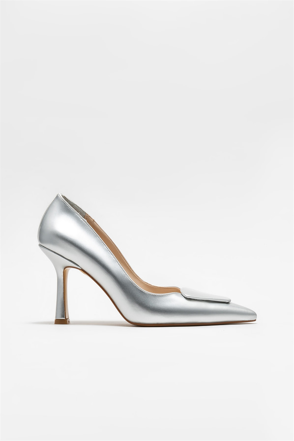 Lame kadın stiletto - Elle Shoes