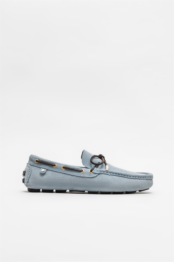 Mavi erkek günlük ayakkabı, günlük kullanım için - Elle Shoes