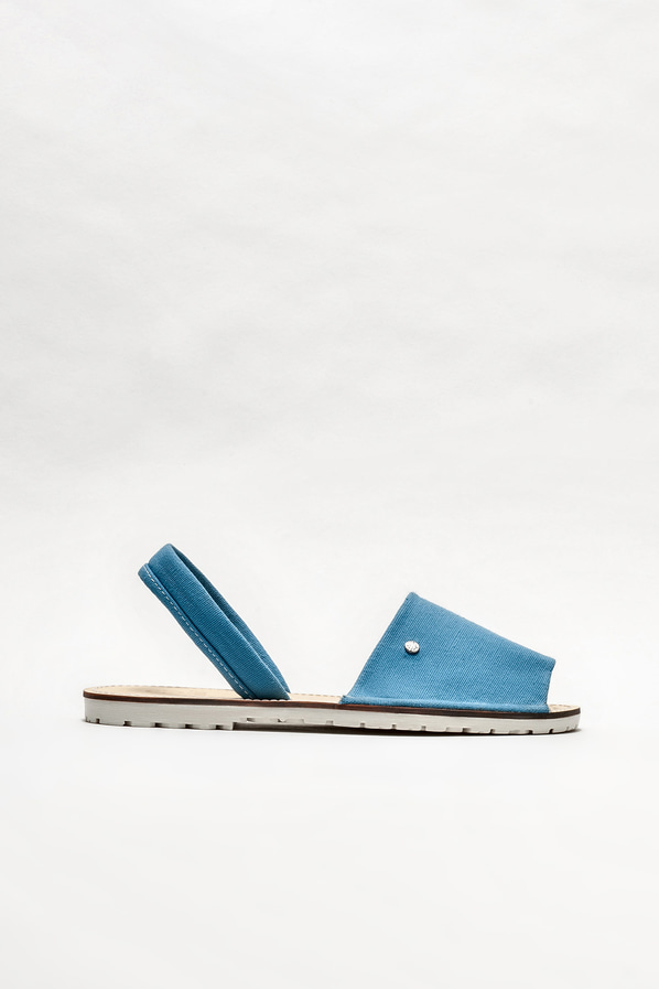 Mavi kadın sandalet - Elle Shoes