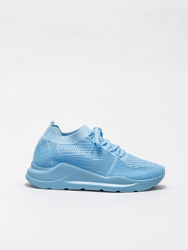 Mavi kadın spor ayakkabı - Elle Shoes