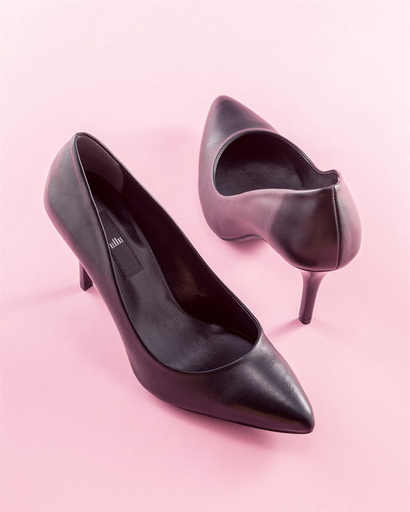 Siyah kadın ayakkabı - Elle Shoes