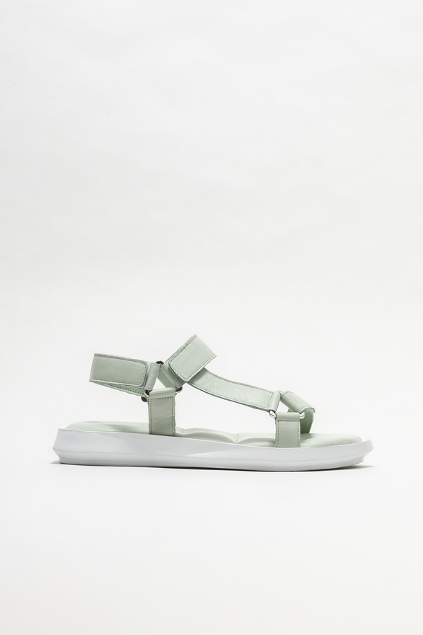Deri kadın sandalet - Elle Shoes