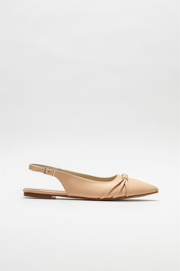 Naturel kadın babet - Elle Shoes
