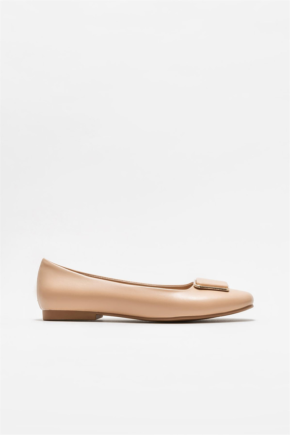 Naturel kadın babet - Elle Shoes