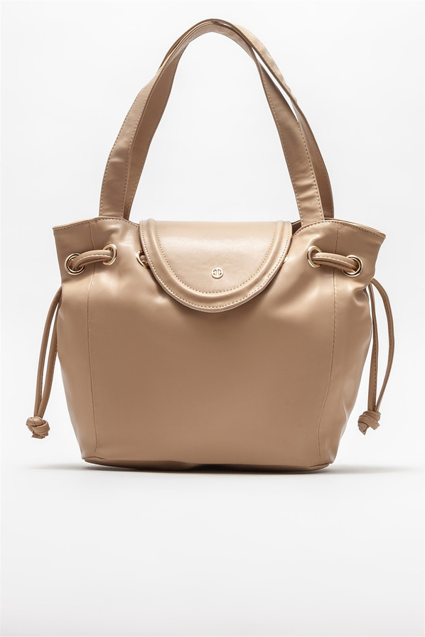 Naturel kadın omuz çantası - Elle Shoes