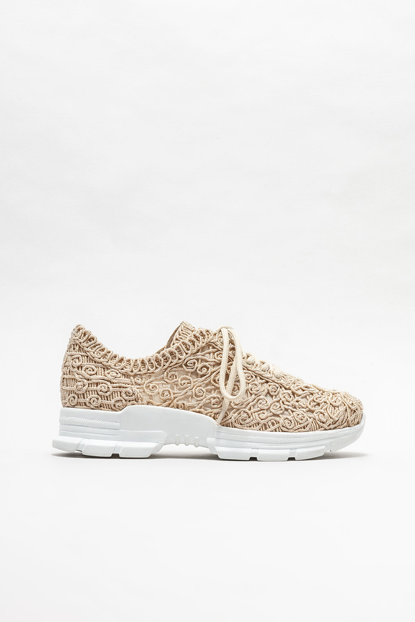 Naturel kadın spor ayakkabı - Elle Shoes