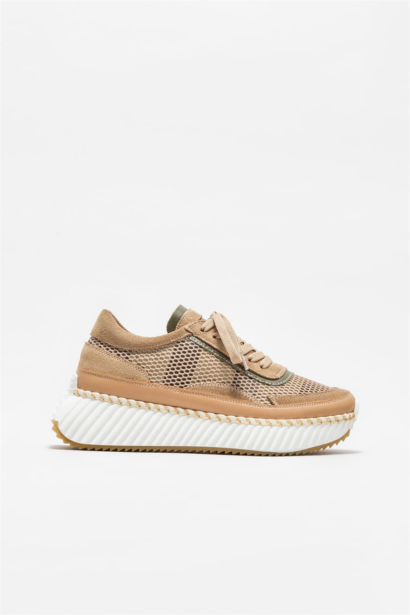Naturel kadın sneaker - Elle Shoes