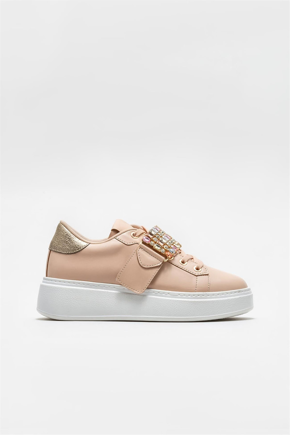 Naturel kadın sneaker - Elle Shoes