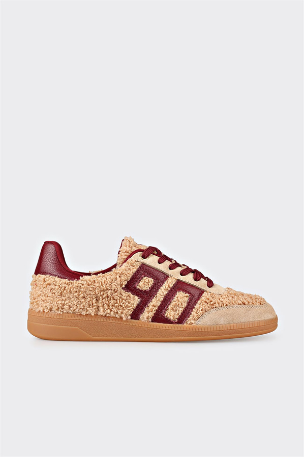 Naturel kadın sneaker, rahat kullanım için - Elle Shoes