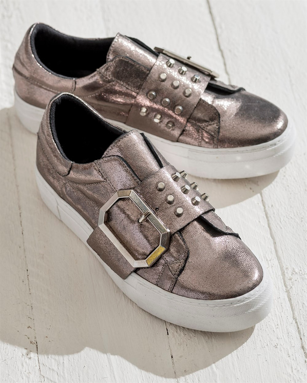 Kurşun kadın ayakkabı - Elle Shoes