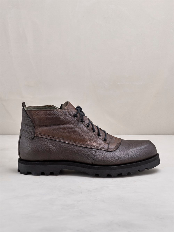 Kahve erkek bot - Elle Shoes