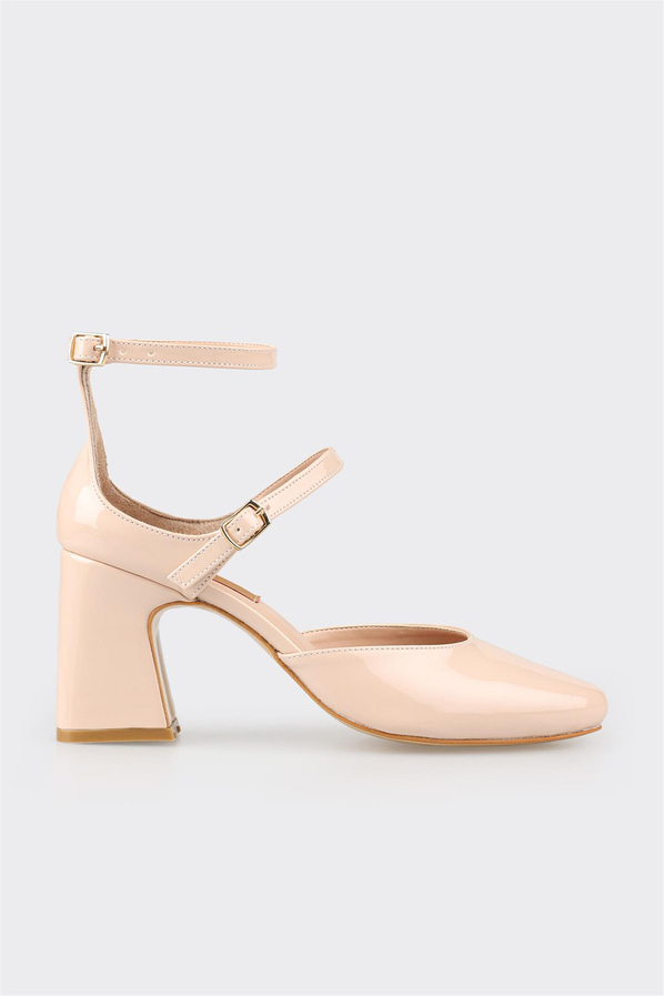 Pudra topuklu kadın ayakkabı - Elle Shoes