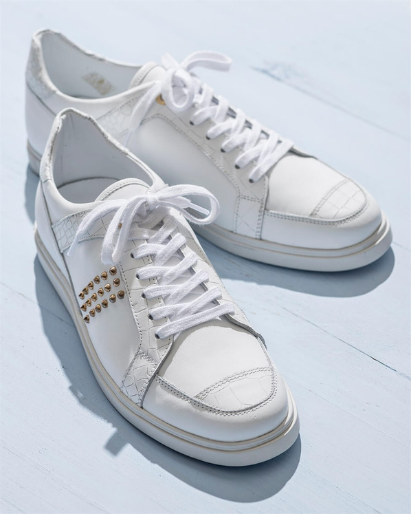 Beyaz erkek ayakkabı - Elle Shoes